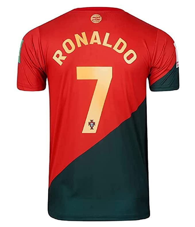 Back Cr7 T Shirt Positive Sports Cristiano Ronaldo Football Jersey