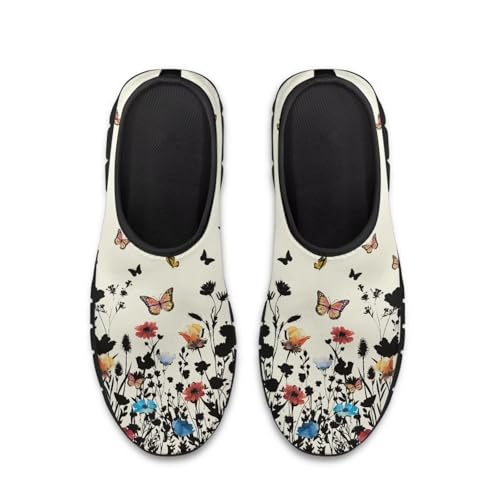 Image of Womens Slip On Walking Shoes Non Slip Loafer Breathable Holiday Travel Shoe Lightweight Casual Low Top Sneakers SizeUS 5.5-11.5