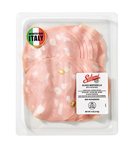 SALUMI ITALIANI Italian Mortadella Slices, 4 Oz.