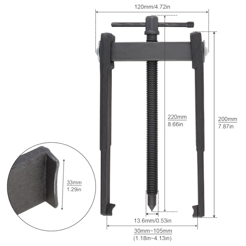 Extracteur de roulement en acier robuste ChgImposs pour mécanique de précision - 2