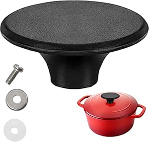 Ilovyo MuBashou_001 Dutch Oven Deckelknopf Schwarz