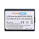 PowerTrust 2Pcs LP-E10 LPE10 Akku für Canon LP E10 Akku/EOS 1100D, 1200D, 1300D, 1500D, 2000D, 3000D, 4000D, Rebel T3, T5, T6, T7, Kiss X50, Kiss X80 Kamera