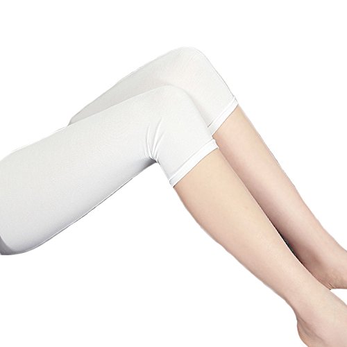 Nuofengkudu Pinocchietto Leggins Donna 3/4 Taglie