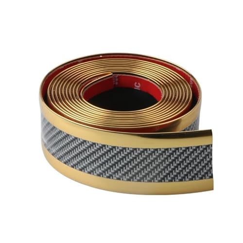 Autocollant de seuil portière voiture protection étanche finition Gold premium 10CM