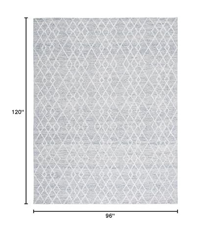 Tapete SAFAVIEH Metro Collection 8x10 Gris/Ivory miniatura 2