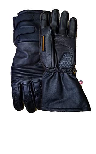 Best Cyber Deals 🔥 Olympia Men's Weatherking Touch Winter Motorcycle Gloves(#4102 Black)