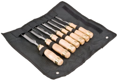 Woodstock D3780 Gouge Chisel Set, 7-Piece #TOP1