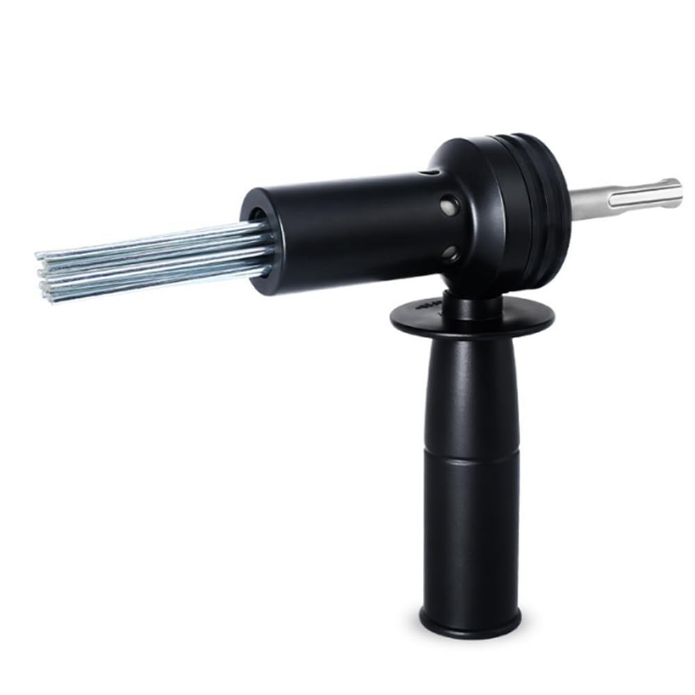 Wisyurt Electric Hammer Needle Scaler Adapter For Rust Removal Concrete Drilling Sds Plus For Tile Installation