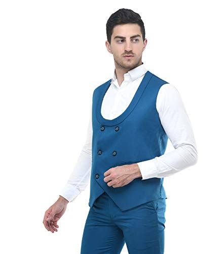 Image of MULTICOLOR STYLISH WAISTCOAT FOR MENS