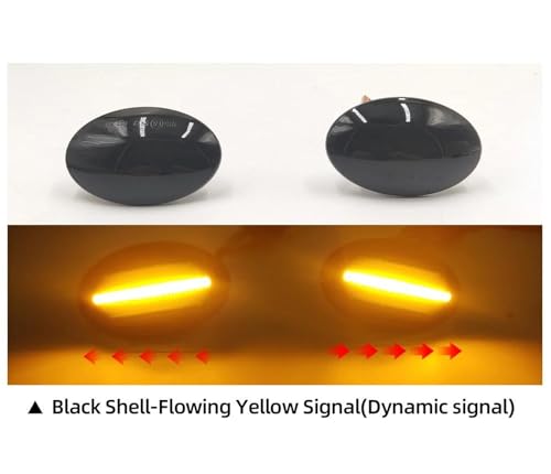 Intermitentes LED dinámicos Ford Transit MK7 luces giro flujo lateral par 2