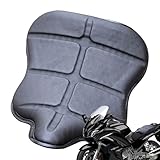 Motorradsitz, atmungsaktive Motorradmatte, atmungsaktiv, stoßdämpfend, für Erwachsene, Anfänger auf langen Bergstrecken