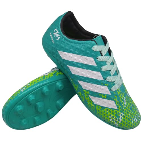 Chuteira Infantil Futebol de Campo Juvenil Runway Verde Tamanho:35;Cor:Verde