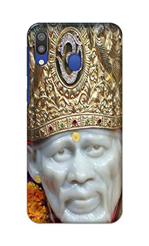 Image of PRINTFIDAA Sai Baba Lord Shiridi Great God Hinduism Hindu Religious Printed Designer Hard Case for Samsung Galaxy M20, SM-M205F / DS, SM-M205FN / DS Back Cover -(e) RPM1005