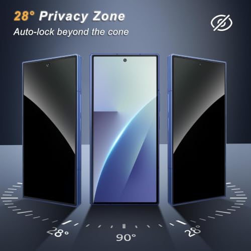 Image of (1 Pack Privacy Tempered Glass Screen Protector for Samsung Galaxy Z Fold 7 (Front Display) | 9H Anti-Spy Glass | HD Clarity, Anti-Scratch, Bubble-Free, Case-Friendly