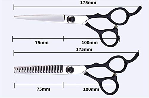 Ciseaux de coiffeur professionnels en acier inoxydable de haute précision
