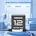 2-Pack 1800mAh Replacement Battery for Gopro Hero 12 Black Camera and 3-Channel Battery Charger Compatible with GoPro Hero 12 11 10 9 Battery