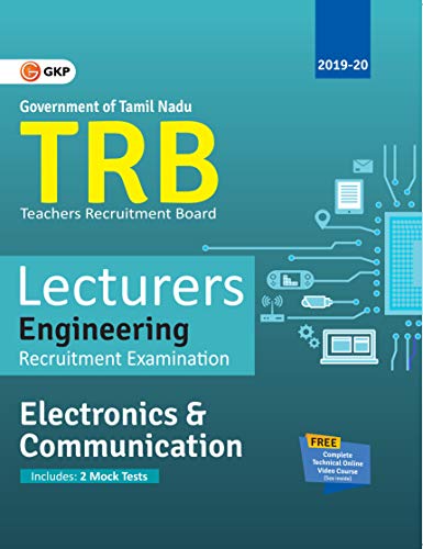 TRB 2019-20 : Lecturers Engineering - Electronics & Communication Engineering (English Edition)