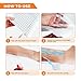 9 Rolls Tattoo Aftercare Bandages - Yuelong Waterproof Second Skin Cover Up Patch Tape Healing Wrap Transparent Tattoos Film for Healing Swimming Protection (2/4/6 Inch)
