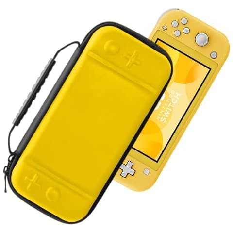 LYCEBELL Tasche für Nintendo Switch Lite, Tragetasche Case für Nintendo Switch Lite Aufbewahrung Konsole, Joy Con, 8 Spiele, und Anderen NS Switch Zubehör Cover