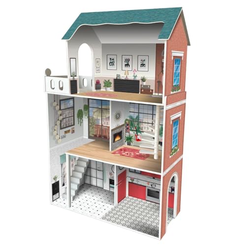 Casa De Madera 3 Pisos 913D00181 Deqube