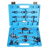 DGTYBHR Diesel Engine Fuel Primer Priming Bleeding Tool Kit with Male Female Ends