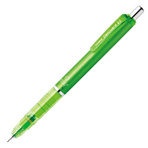Image of Zebra Mechanical Pencil, Del Guard, 0.5mm, Light Green (P-MA85-LG)