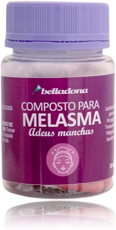 Antioxidante para melasma com fotoprotetor oral - 30 ou 60 cápsulas (30)