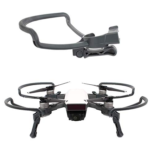 Lupholue NeewKapt Foldable 2 in 1 Landing Gear with Quick Release Propeller Protector Compatible with DJI Spark Drone