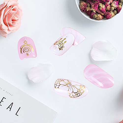 WIFUN 30PCS Nagelsticker, Fashion DIY Maniküre Nagel Kunst Sticker Wassertransfer, Art Design Nagel Aufkleber für… – Bild 5