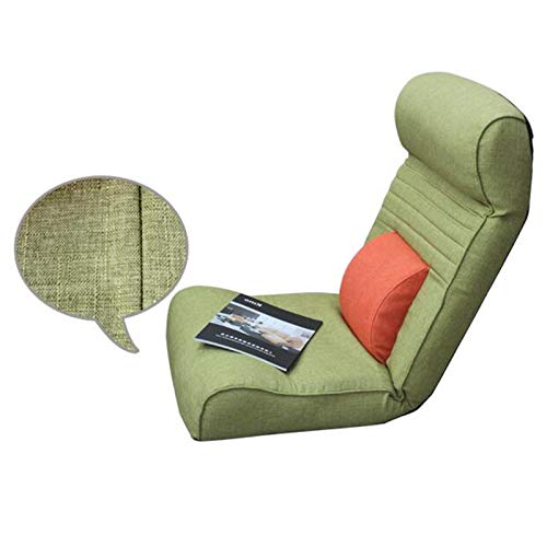 Fauteuil de sol pour manque d'espace canapé simple pliable lin - 2