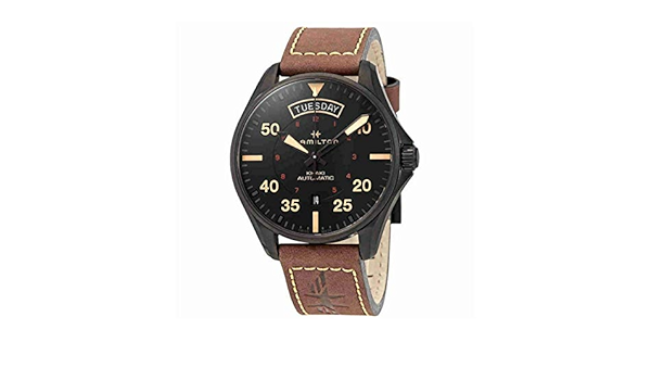 Amazon.co.jp: [ハミルトン]HAMILTON 腕時計 Khaki Pilot Day Date