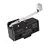 uxcell Z-15GW2-B 1NO + 1NC Long Hinge Roller Lever Micro Action Switch