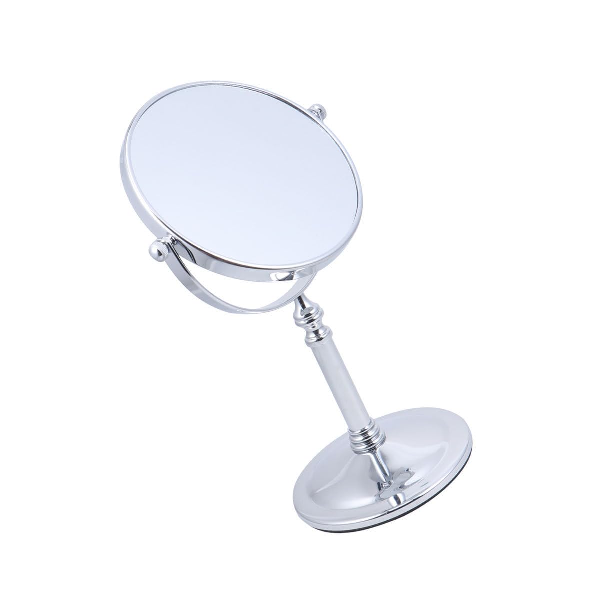DOITOOL 1 Pc Monedero Espejo Portátil Espejo De Tocador De Mesa Espejo De Doble Cara Espejo De Aumento Espejo Cosmético De Aumento Espejo Lateral Doble Espejo De Escritorio Ronda Viajar