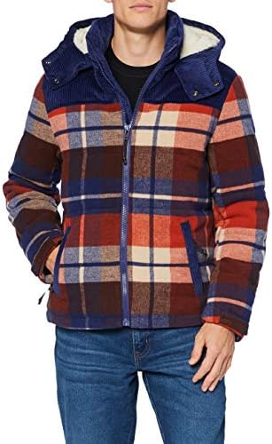 Check POP-Over Jacket, Puce Brown 