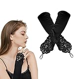 Tanzhandschuhe: Kann bei Hochzeit, Verlobung, Great Gatsby Motto-Party, Abschlussball, Tanz, Ball, Abendparty und anderen besonderen Anlässen verwendet werden.