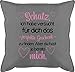 Valentinstag Partner Kissen Ideen - Schatz Ich Habe versucht für Dich das Geschenk zu Finden schwarz/rosa - Unisize - Grau - Kissen für Partner - GURLI Kissen mit Füllung - Kissen 50x50 cm und