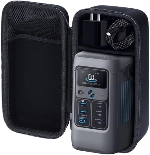 Lebakort Hard Carry Case Compatible with Anker SOLIX C200 DC Power Bank Portable Station