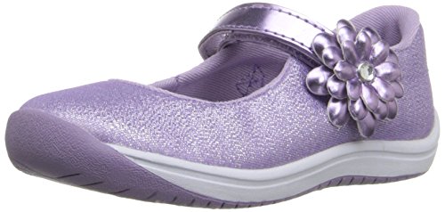 Stride Rite Haylie Mary Jane (Toddler/Little Kid), Silver, 8 Toddler