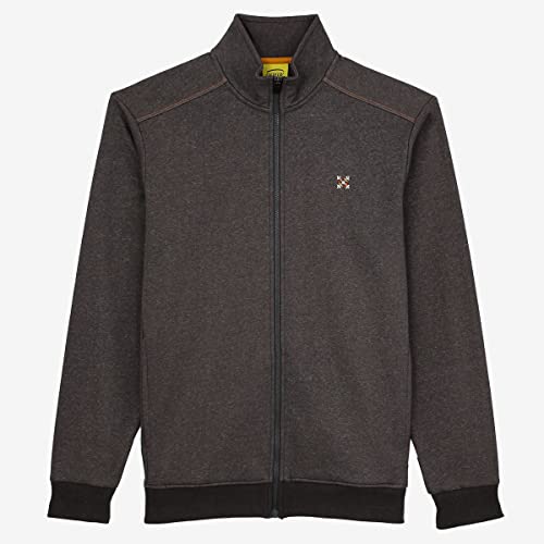 OXBOW P1SAKOP Sweat zippé Essentiel Anthracite Chine
