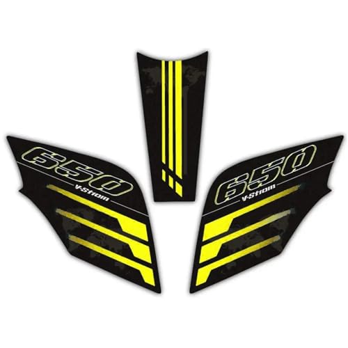 Protection autocollante réservoir Suzuki V-Strom DL 650XT or