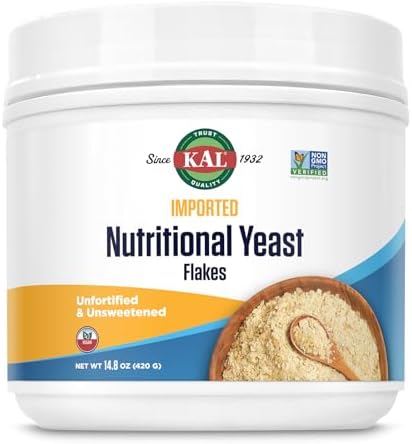 KAL Nutritional Yeast, Fine Flakes,14.8oz (420g)