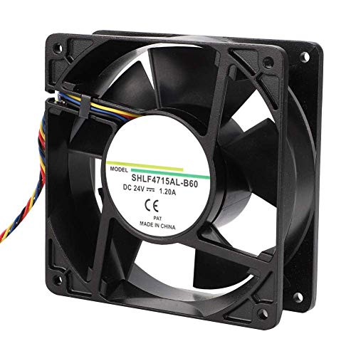 4700 U/min Aluminiumlegierung Hoher Luftstrom 24V Lüfter, Lüfter, kompatibel mit Wasserpumpe Computerteil