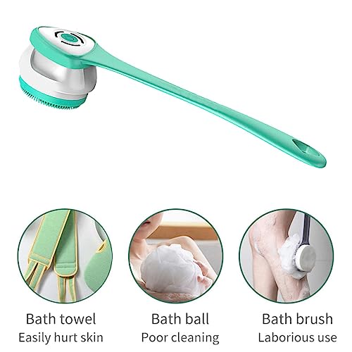 Cepillo eléctrico para el cuerpo - ducha | Depurador facial eléctrico para niñas y mujeres, limpieza facial y corporal para masaje limpieza facial y corporal Pratvider - imagen 8