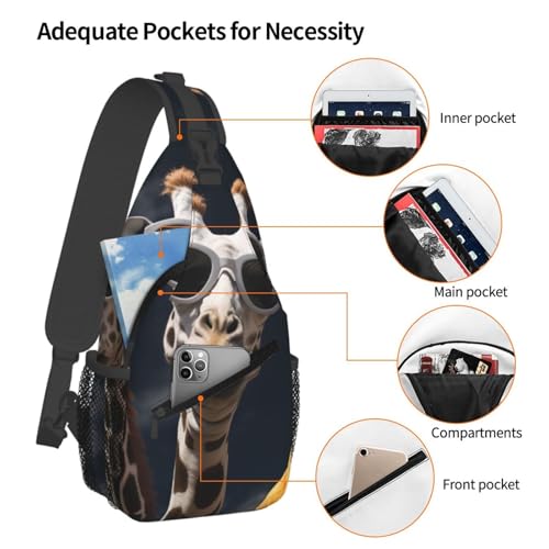 Morrales tipo Sling para senderismo para mujeres y hombres miniatura 4