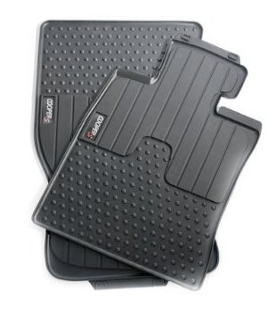 MINI COOPER S CLUBMAN RUBBER FRONT FLOOR MATS R55 SET OF TWO