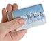 valonic credit card sleeves - 12-pack - sturdy transparent plastic sleeves - protector sleeves