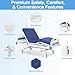 GOTBRAN Premium Hospital Bed - 3 Function Full Electric Hospital ICU Bed with 4.7