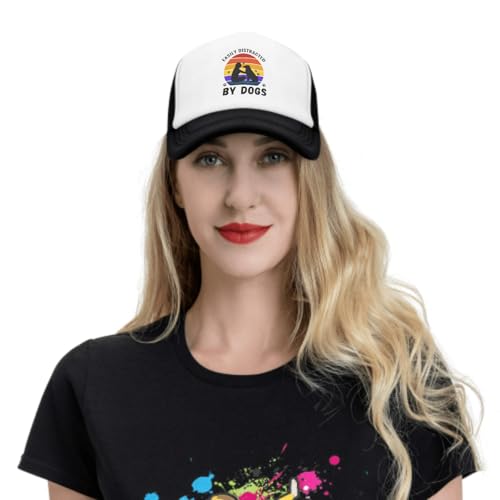 Image of Funny Trucker Hats,Trucker Hat Baseball Cap for Women Snapback Adjustable Hat Humor Gift Men