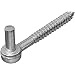 National Hardware N130-112 291BC Screw Hook in Zinc Plated