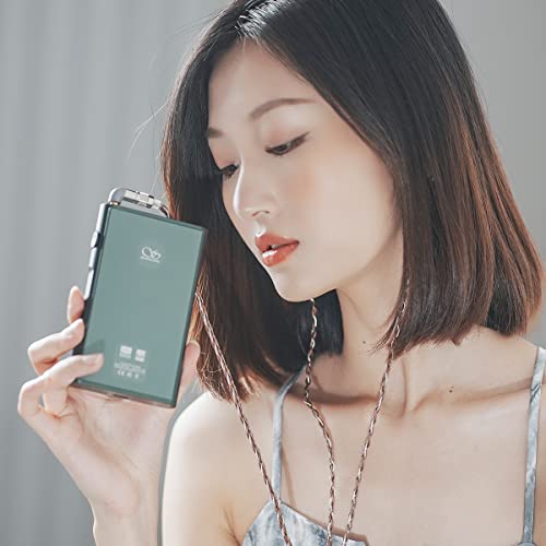 Shanling M6 Ultra Mp3/Mp4 Player,Portable Music Player,Hi-Res Bluetooth Audio Player,2.4G/5G Wifi|5.0In Screen|4+64Gb|16X Mqa|4X Ak4493Seq|Android10 Snapdragon 665|3.5&4.4Mm|900Mw@32Ω Output (Green) #TOP7